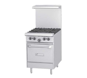 Garland G24-2G12T-LP 24" Liquid Propane G Starfire Pro Series Restaurant Range - 33,000 BTU