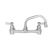 Fisher 60836 12" Stainless Steel Swing Spout Faucet With 8" Centers