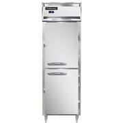 Continental Refrigerator DL1FS-SS-HD 26" W One-Section Solid Door Reach-In Designer Line Freezer - 115 Volts