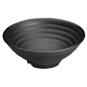 Winco WDM012-301 8" 1 qt Plastic Black Round Bowl (24 Each Per Case)