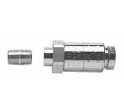 Fisher 2932-0002 3/4"-14 F x 3/4"-14 M Brass Back Flow Preventer