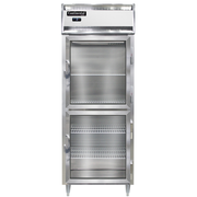 Continental Refrigerator DL1FE-SS-GD-HD 28.5" W One-Section Glass Door Reach-In Designer Line Wide Freezer - 115 Volts