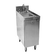 Glastender C-SC-12 Stainless Steel CHOICE Sink Cabinet - 12"W x 24"D