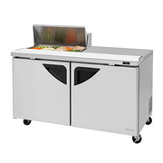 Turbo Air TST-60SD-08S-N 60.38" W Two-Section Two Door Super Deluxe Sandwich/Salad Unit