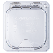 Carlisle 10319Z07 Polycarbonate Clear Storplus Ez Access Universal Lid