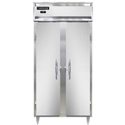 Continental Refrigerator DL2FSE-SS 36.25" W Two-Section Solid Door Reach-In Designer Slim Line Freezer - 115 Volts