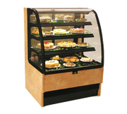 Structural Concepts HMG5153R 50.75" W Curved Glass Harmony Service Refrigerated Case