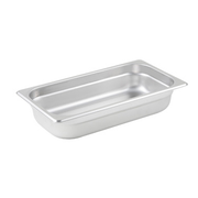 Winco SPJL-302 Steam Table Pan 1/3 Size