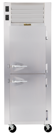 Traulsen ADT132KUT-HHS One-Section 24" W Solid Door Reach-In Spec-Line Refrigerator/Freezer Dual Temp Cabinet