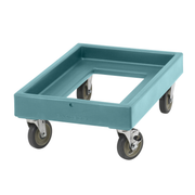 Cambro CD300401 350 Lbs. 5" Casters Slate Blue Open Frame Camdolly