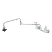 T&S Brass B-0598-CR-HRK Pot Filler Faucet wall mount mixing faucet with 8"