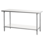 Atosa SSTW-2472 72" W x 24" D Stainless Steel MixRite Work Table