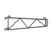 Metro SWS24K3 Smartwall Shelf Support Single For 24" Deep Shelf Metroseal 3 Epoxy-Coated Corrosion-Resistant Finish