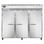Continental Refrigerator 3FE-PT 85.5"W Three-Section Solid Door Pass-Thru Extra-Wide Freezer