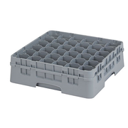 Cambro 36S418151 Camrack Glass Rack With Soft Gray Extender