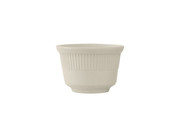 Tuxton HEB-070 3-3/4" 7 Oz. Ceramic American White/Eggshell Round Bouillon (3 Dozen Per Case)