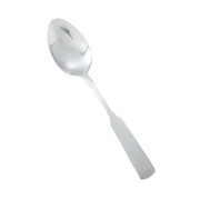 Winco 0025-03 7-3/16" 18/0 Stainless Steel Dinner Spoon (Contains 1 Dozen)