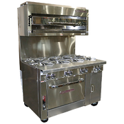 Southbend P48C-BBBB-NG 48" Natural Gas Heavy Duty Range - 280,000 BTU