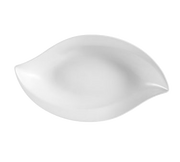 CAC China COL-W8 4 Oz. Super White Porcelain COL Wavy Bowl (2 Dozen Per Case)