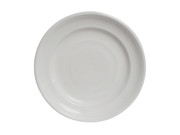 Tuxton CWA-090 9" Ceramic White Round Plate (2 Dozen Per Case)