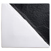 Winco WDP023-204
 Porcelain
 Black
 Square
 Platter  ( 2 pieces per Pack)