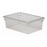 Cambro 18269CW135 13 Gal. 26" W x 18" D x 9" H Clear Polycarbonate Camwear Food Storage Container