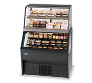 Federal Industries CH3628/RSS3SC 36.25" W Specialty Display Hybrid Merchandiser Refrigerated Self-Serve Bottom With Hot Self-Serve Top