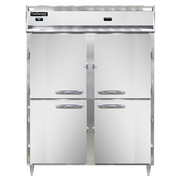 Continental Refrigerator DL2RWE-HD 57" W Two-Section Solid Door Reach-In Designer Line Refrigerator/Heated Cabinet