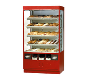 Federal Industries WDC4276SS 42" W Straight Glass Specialty Display Non-Refrigerated Self-Serve Full Pan Bakery Case