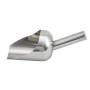 Winco SSC-2 Utility Scoop 1 qt. Stainless Steel