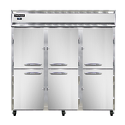 Continental Refrigerator 3RNHD 78" W Three-Section Solid Door Reach-In Refrigerator