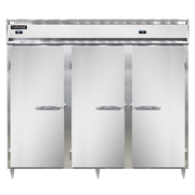 Continental Refrigerator DL3RFFE-PT 85.5" W Three-Section Solid Door Pass-Thru Designer Line Designer Line Refrigerator/Freezer
