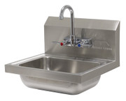 Advance Tabco 7-PS-60-1X 120" W x 19.5" D x 29.5" H Multiwash Hand Sink Wall Mount