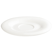 Winco WDP004-215
 Porcelain
 Creamy White
 Oval
 Saucer  ( 36 pieces per Case)
