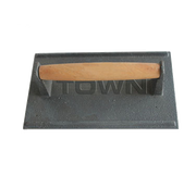 Town 48690/DZ 9-1/2" x 5-4/5" x 2-3/4" Cast Iron Grill Press - 1 Dozen