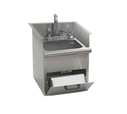 Eagle Group HWB-T Drop-In Hand Sink Stainless Steel 17-1/2" x 16-1/2" x 17-1/4"H