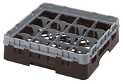 Cambro 16S318167 Camrack Glass Rack With Soft Gray Extender