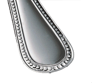 Bon Chef S1016 4.69" 18/10 Stainless Steel Sombrero Demitasse Spoon