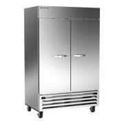 Beverage Air HBRF49HC-1-A 52" W Two-Section Solid Door Reach-In Horizon Series Refrigerator/Freezer