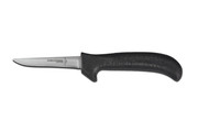 Dexter EP153 3/4 WHGB 3-3/4" Black Sani-Safe Deboning Knife with Polypropylene Handle