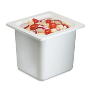 San Jamar CI7001WH White Chill-It Food Pan