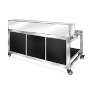 Eastern Tabletop HB6515B Hub Buffet Stainless Steel Bar Kit