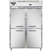 Continental Refrigerator DL2RF-SA-HD 52" W Two-Section Solid Door Reach-In Designer Line Refrigerator/Freezer