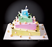 Matfer Bourgeat 681903 Stainless Steel Wedding Cake Kit