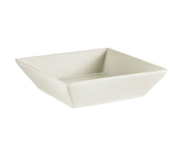 CAC China RE-B6 15 Oz. American White Ceramic Square RE Soup Bowl (2 Dozen Per Case)
