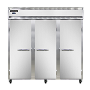 Continental Refrigerator 3FS 78" W Three-Section Solid Door Reach-In Freezer - 115 Volts