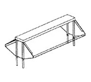 Piper Products RBPG-60 60" Double Sided Protector Guard