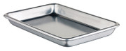 Winco ALXP-0609 9.5" Aluminum Sheet Pan or Serving Tray