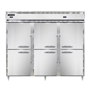 Continental Refrigerator DL3RFFES-SS-HD 85.25" W Three-Section Reach-In Designer Line Refrigerator/Freezer