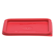 Cambro SFC6451 6 & 8 qt Red Square Food Pan Seal Cover
